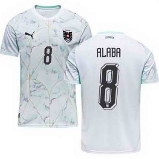 Youth 8 Austria David Alaba World Cup Away Replica Jersey  2